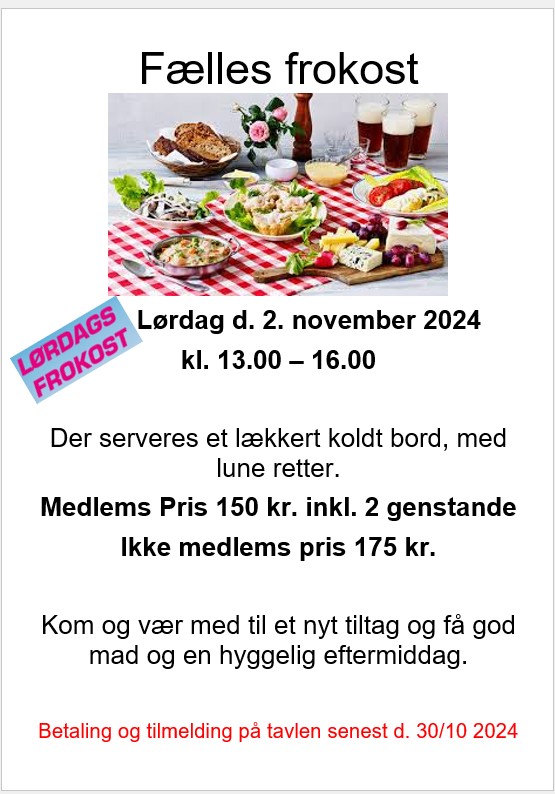 Fælles frokost